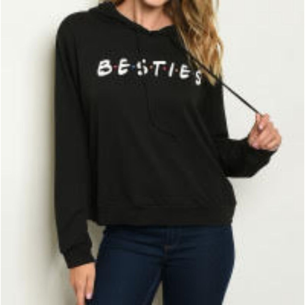 Besties Hoodie Top